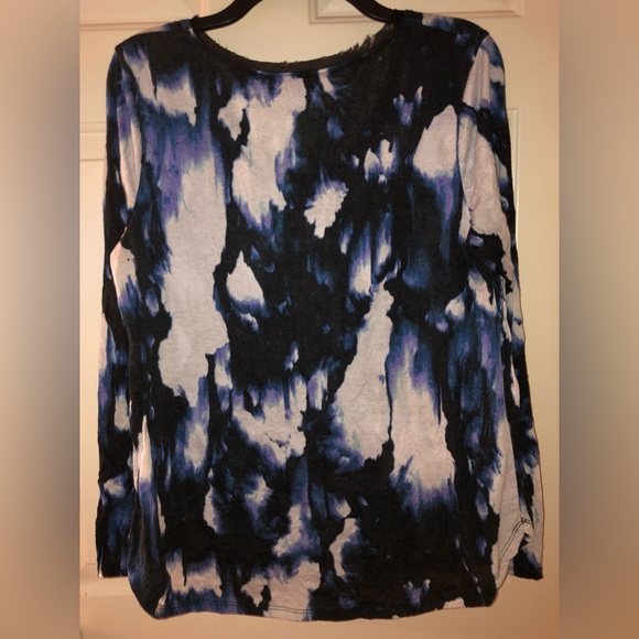 Simply Vera Vera Wang, Top Size PXL crinkle design longsleeve NWT Size Petite XL - Picture 8 of 10